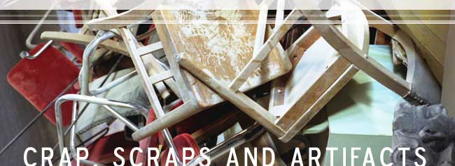 Architectural Artifacts:house of leaves: crap - scraps and artifacts