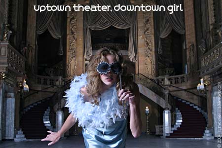 Fashion: uptown theater. downtown girl